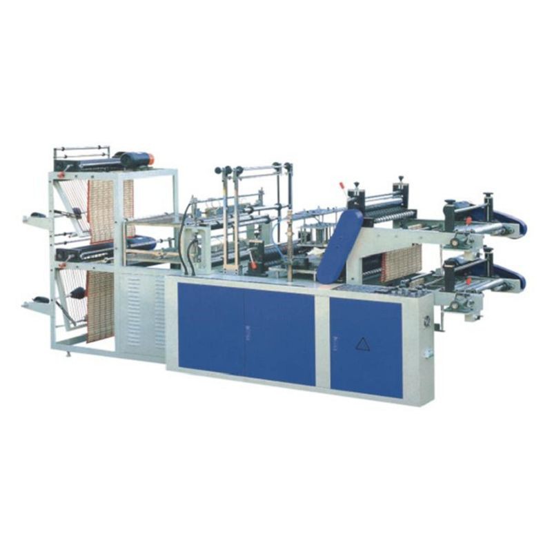 Double Channel Roll Vest Bag Making Machine