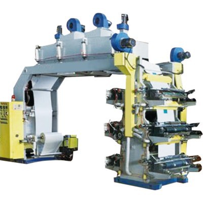 Six-color Paper Adhesive Letterpress Printing Machine